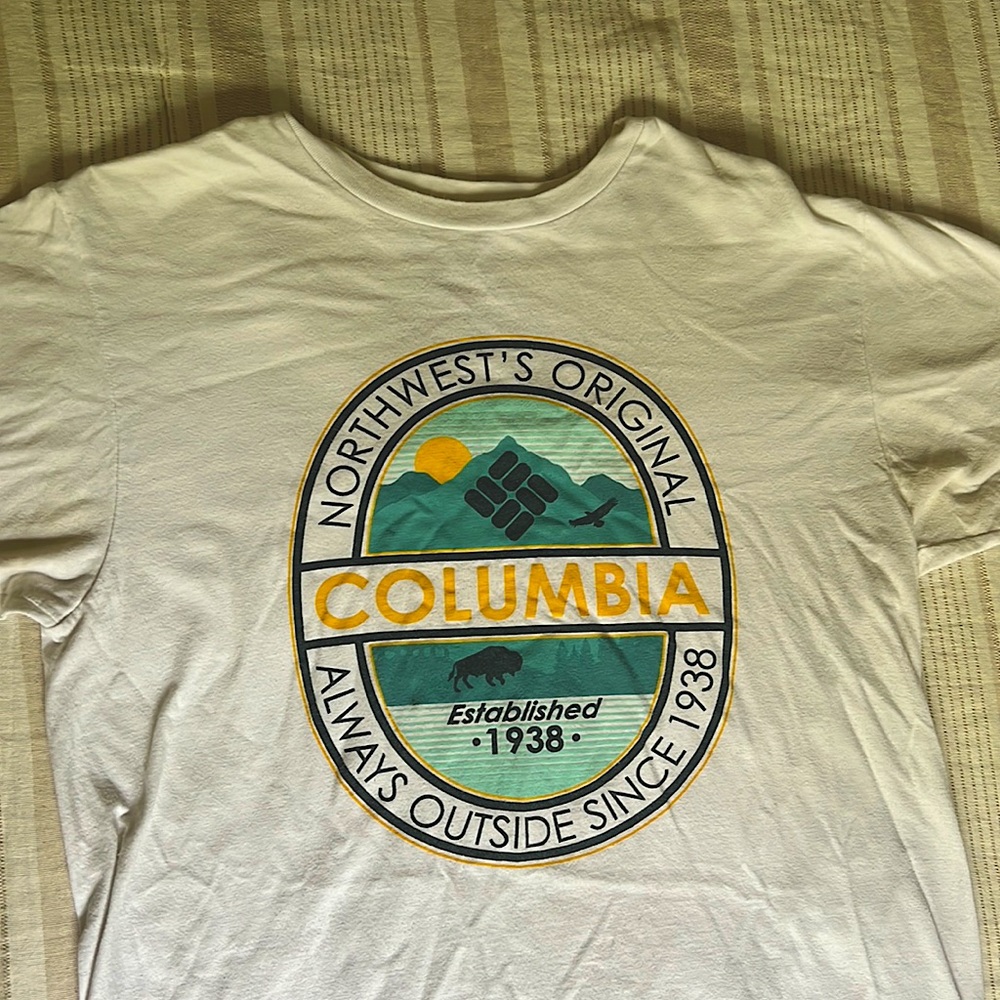 Mens Columbia T-Shirt